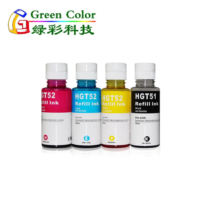 GT51/52 dye ink for HP desk-jet printer