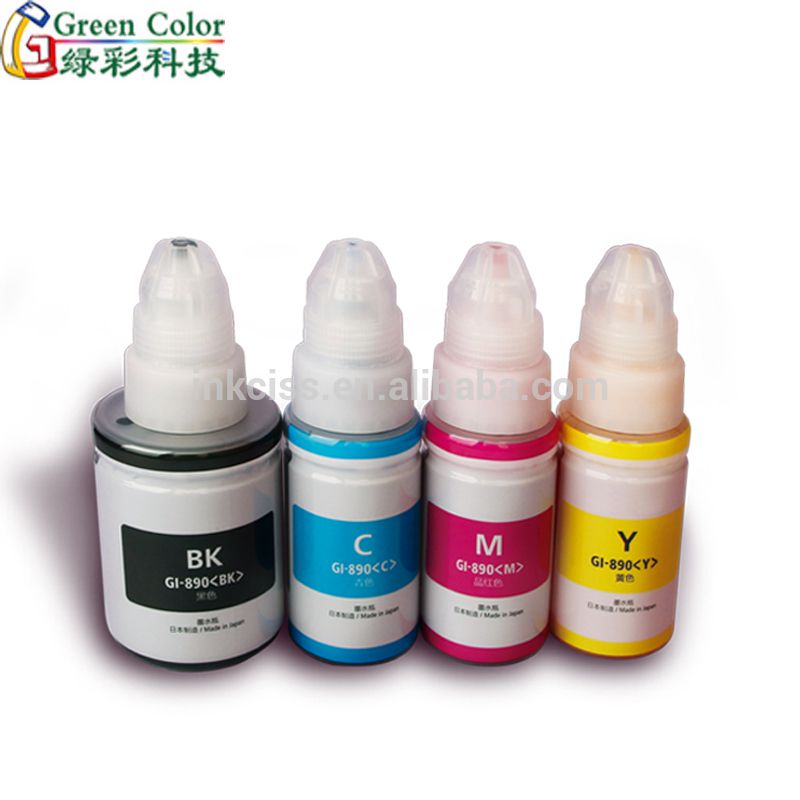 Refill dye ink suit for Canon PIXMA G1800 G2800 G3800 G series eco tank printer ink 