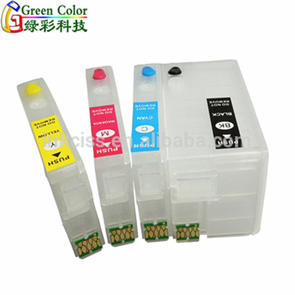 Refillable ink cartridge 252 xl T2521 T252 T2521XL for Epson 